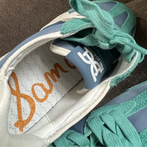 San Edelman Langley costal Blue marine green Shoes size 6.5 - Picture 9 of 12